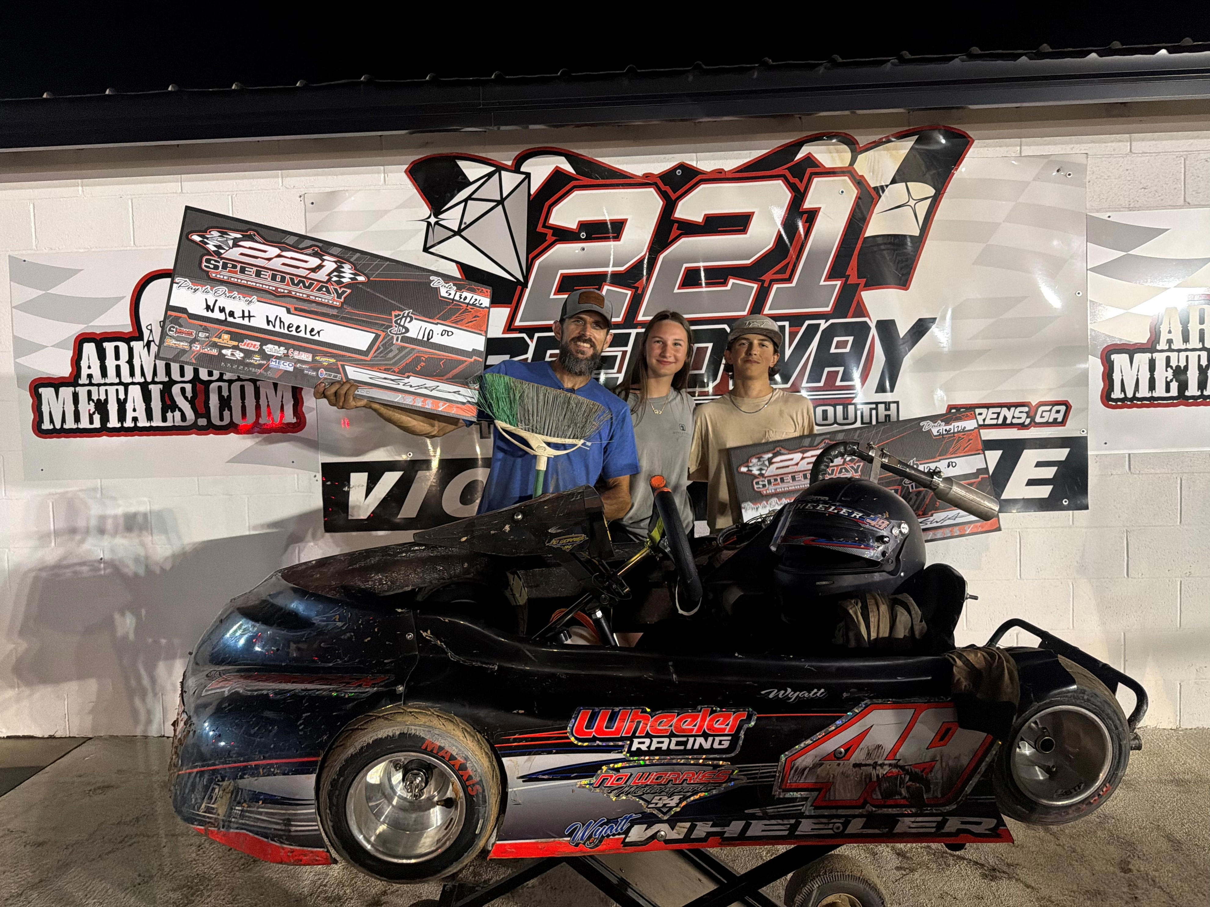 Wrens teen Wyatt Wheeler wins first double feature