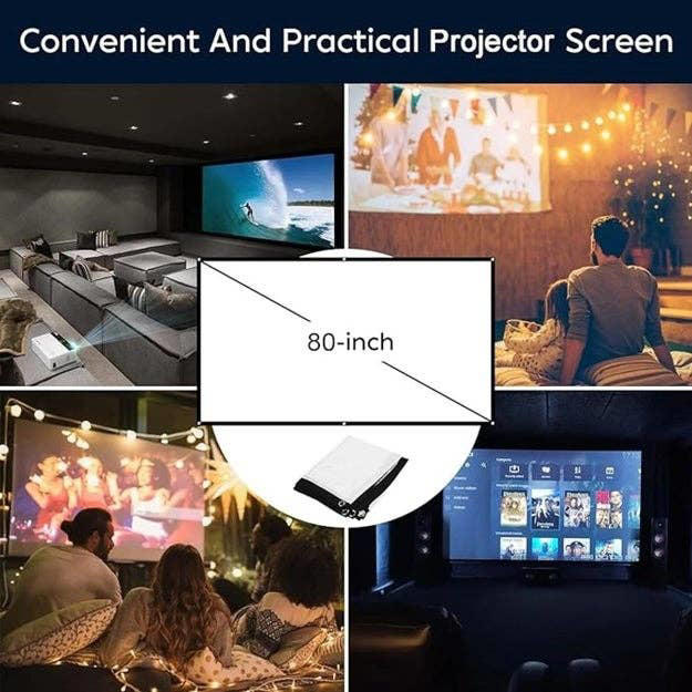 This projector is going to take movie nights to a whole new level