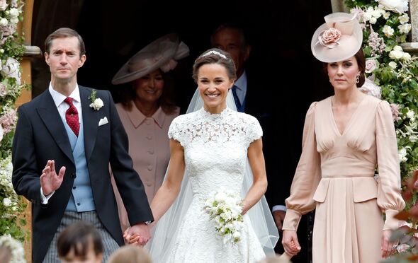 Kate Middleton at Pippa Middleton's wedding