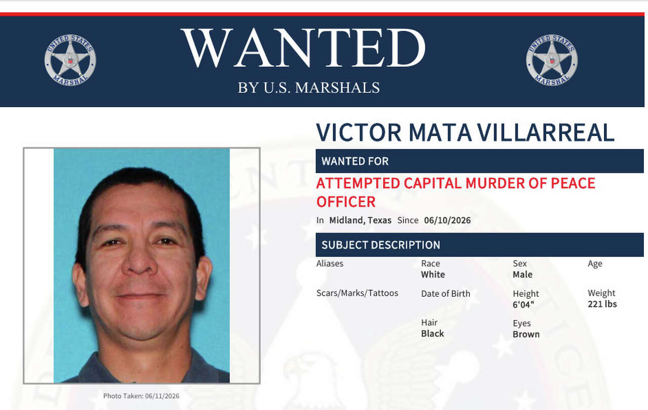 Midland police search for suspect accused of shooting at officer