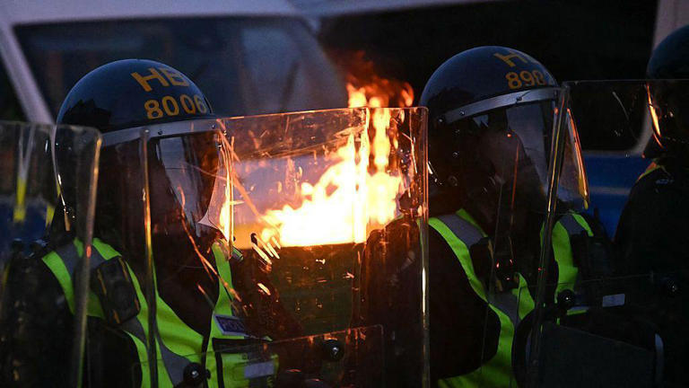 Three jailed for violence at Henry Nowak police protest