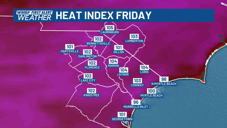 First alert: Heat advisory issued ahead of 100-106 heat index tomorrow