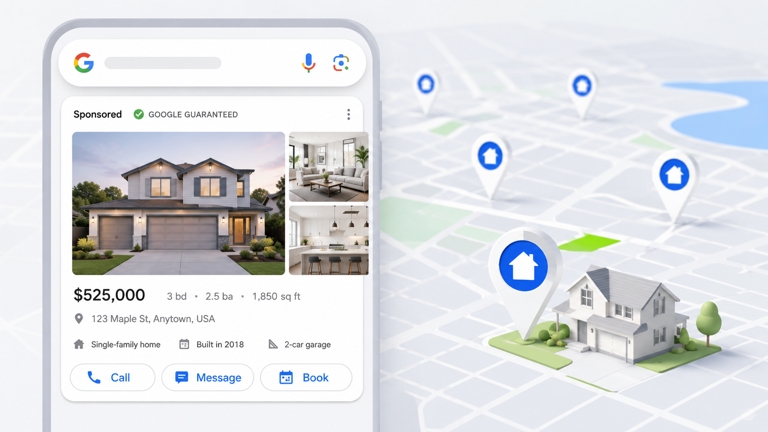 Google expands richer local services ads for real estate nationwide