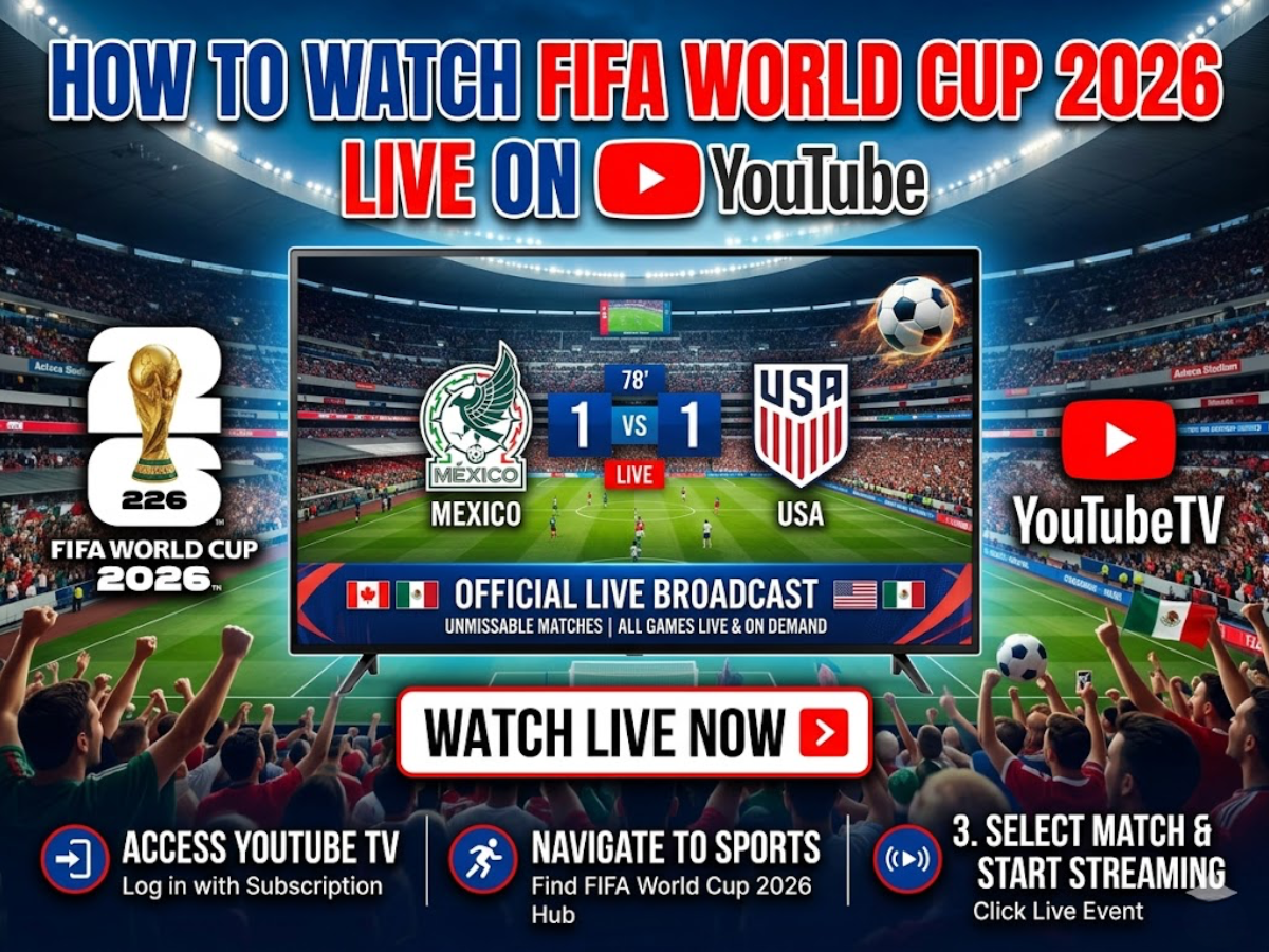 FIFA World Cup 2026 live streaming: How to watch FIFA World Cup 2026 ...