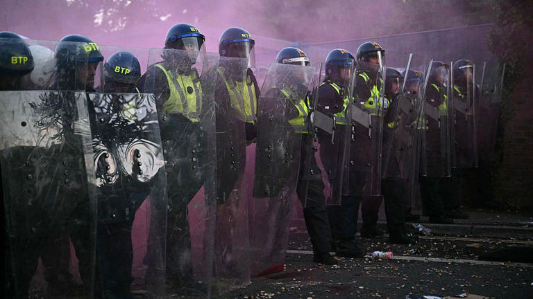 Three jailed for violence at Henry Nowak police protest