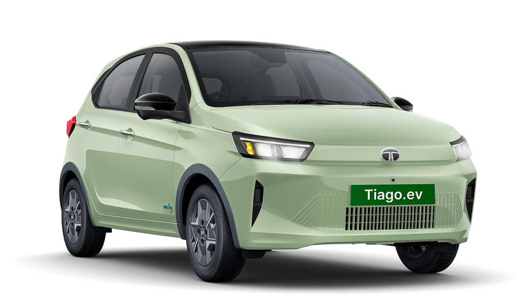 The Tiago-EV refresh gives it nice, modern looks