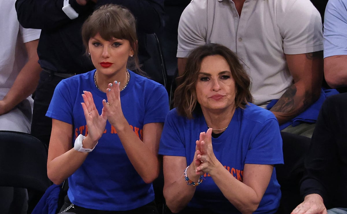 Taylor Swift y Famosos Asisten a Finales de la NBA en MSG