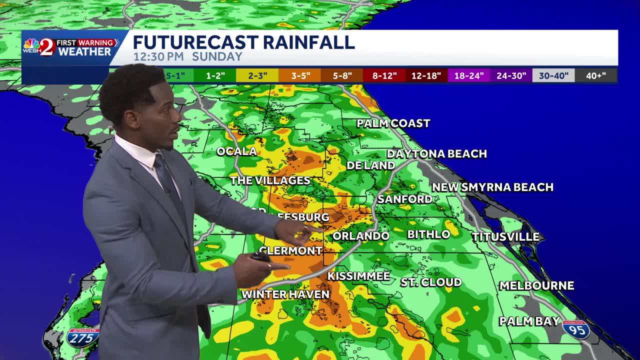 Heavy late afternoon showers and storms may pose flood concerns for ...