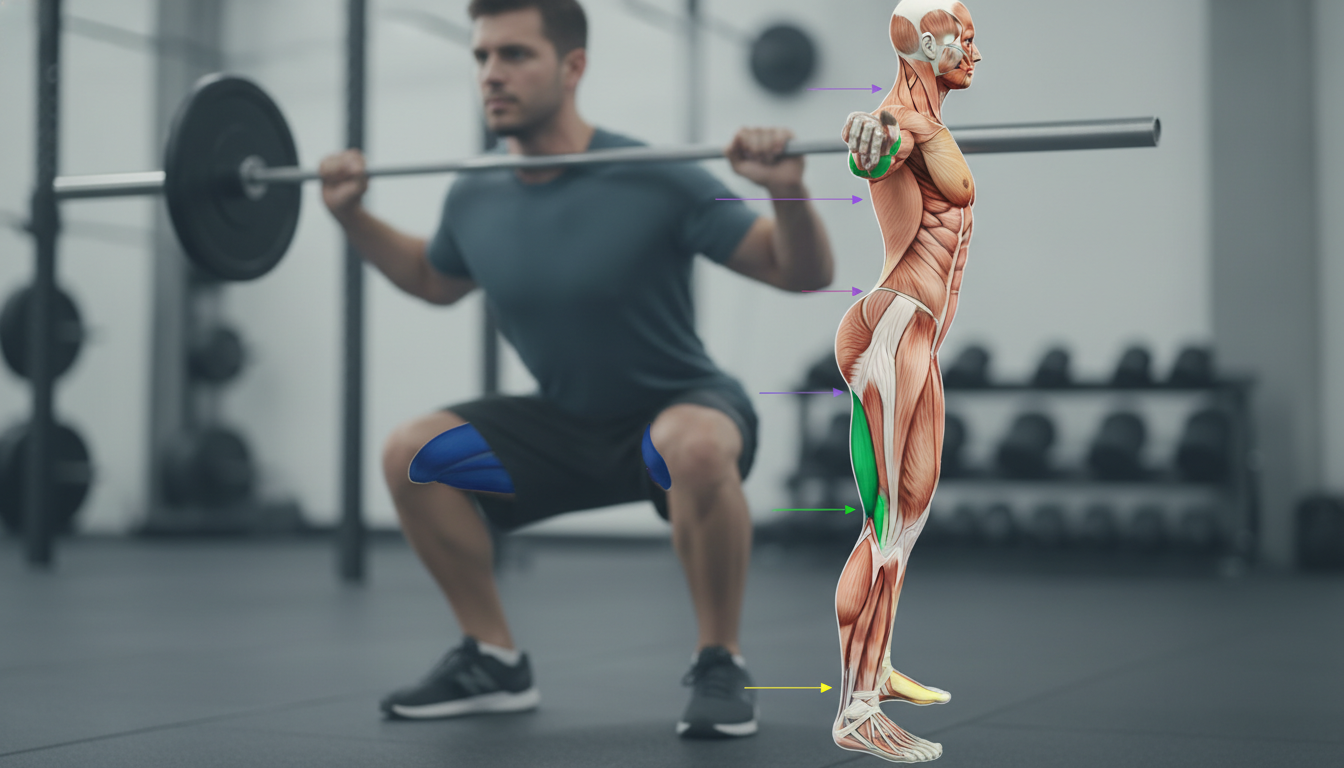 Master the squat: a core move for total body strength