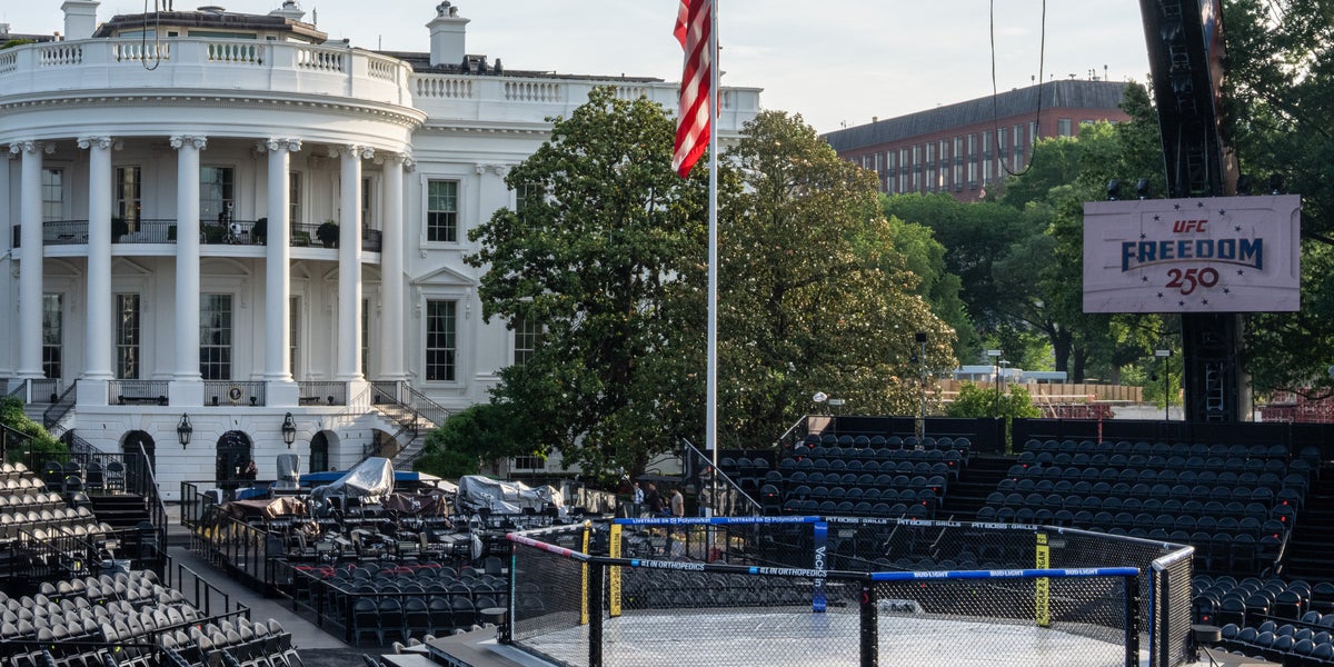 Miserable weather expected in DC on day of Trump's birthday UFC fight
