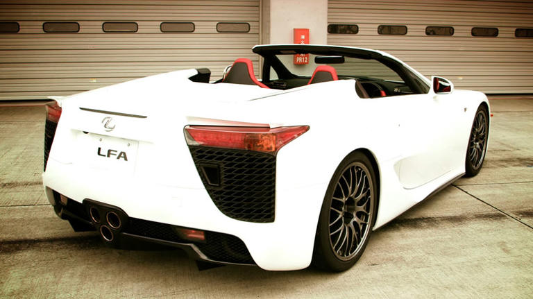 There are only two of these extremely rare Lexus models in the entire world