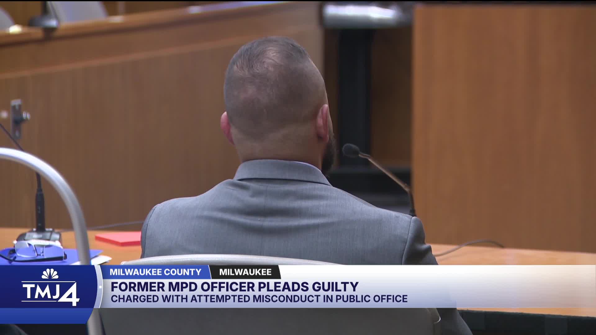 Former Milwaukee police officer pleads guilty