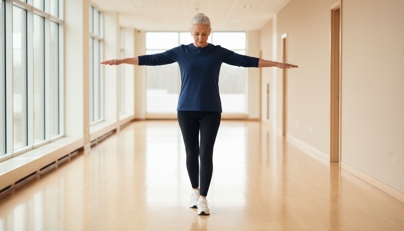Mastering balance after 60: Eight standing poses for top-tier stability