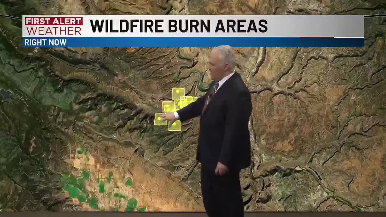 First alert | Red flag warning issued for high wildfire danger Friday