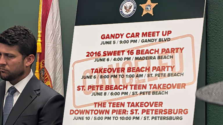 In Pinellas County, Uthmeier promises crackdown on ‘teen takeovers’
