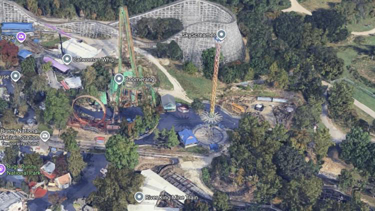 High-angle rescue underway at Six Flags St. Louis