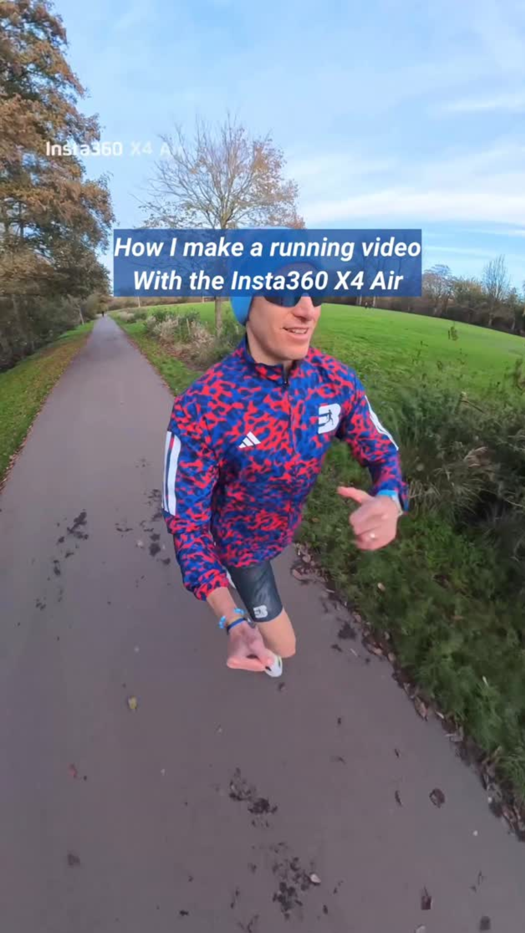 Content creation insights shooting running footage