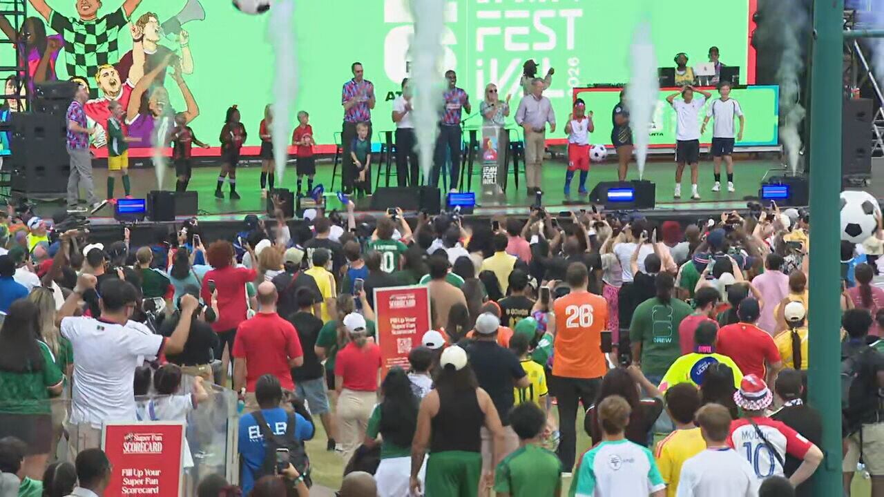 Thousands gather at FIFA Fan Fest