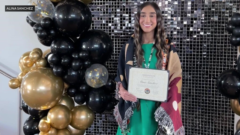 Sacramento salutatorian honors heritage with tribal regalia at graduation