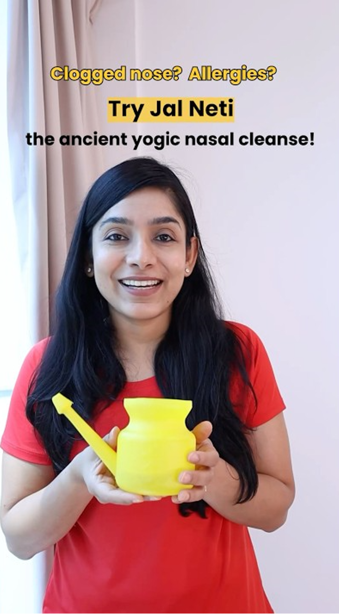 How to do jal neti for clear breathing and nasal health