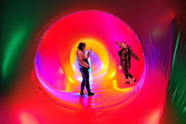 Walk-through light sculpture set to dazzle visitors in Harrogate