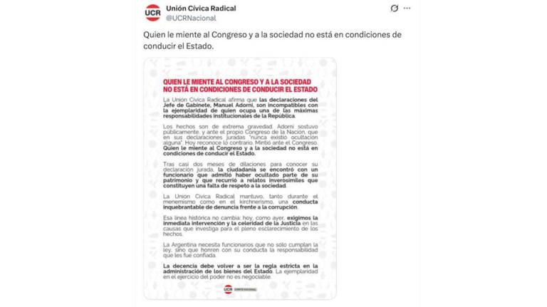 Unión Cívica Radical X 11062026