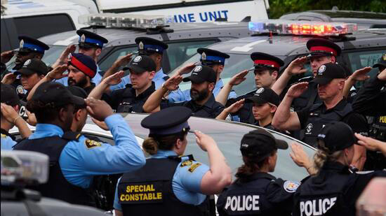 Canada PM mourns deaths of two police officers killed in the line of duty