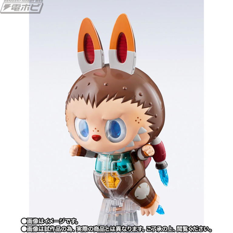 LABUBUがダイキャストボディで「超合金」フィギュア化! TAMASHII NATIONSとPOP MARTのスペシャルコラボアイテムが ...