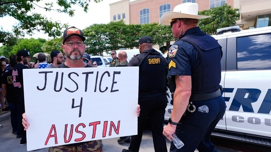 Austin Metcalf grave: Photos of people urinating spark outrage after ...