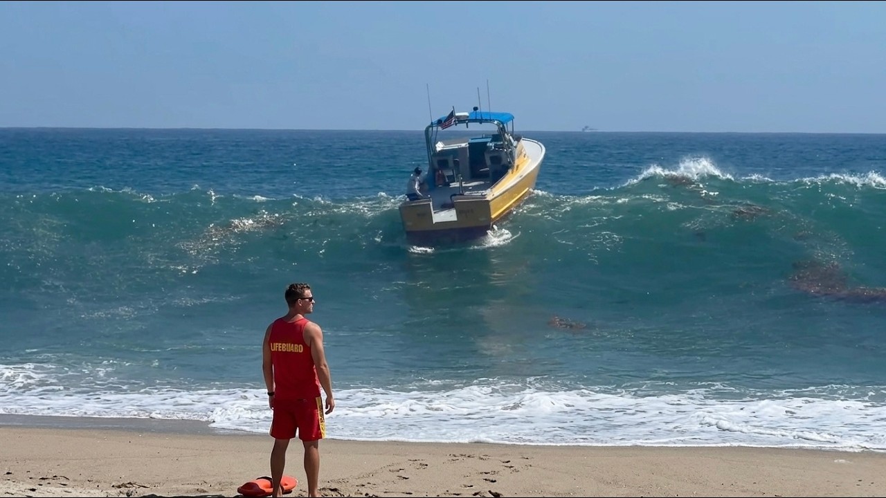 Lifeguards rescue over 100 swimmers amid red flag surf conditions in ...