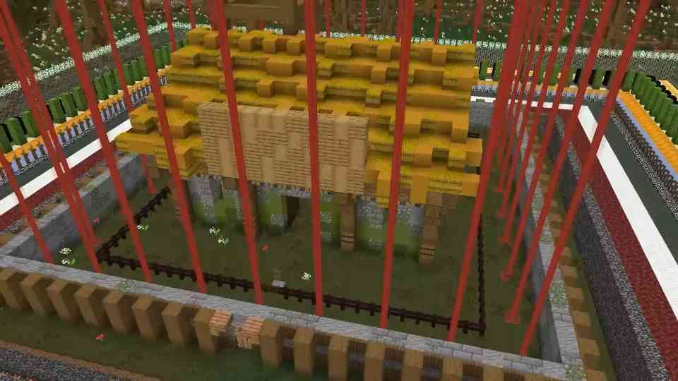 1,000 wild animals vs ultimate Minecraft survival bunker