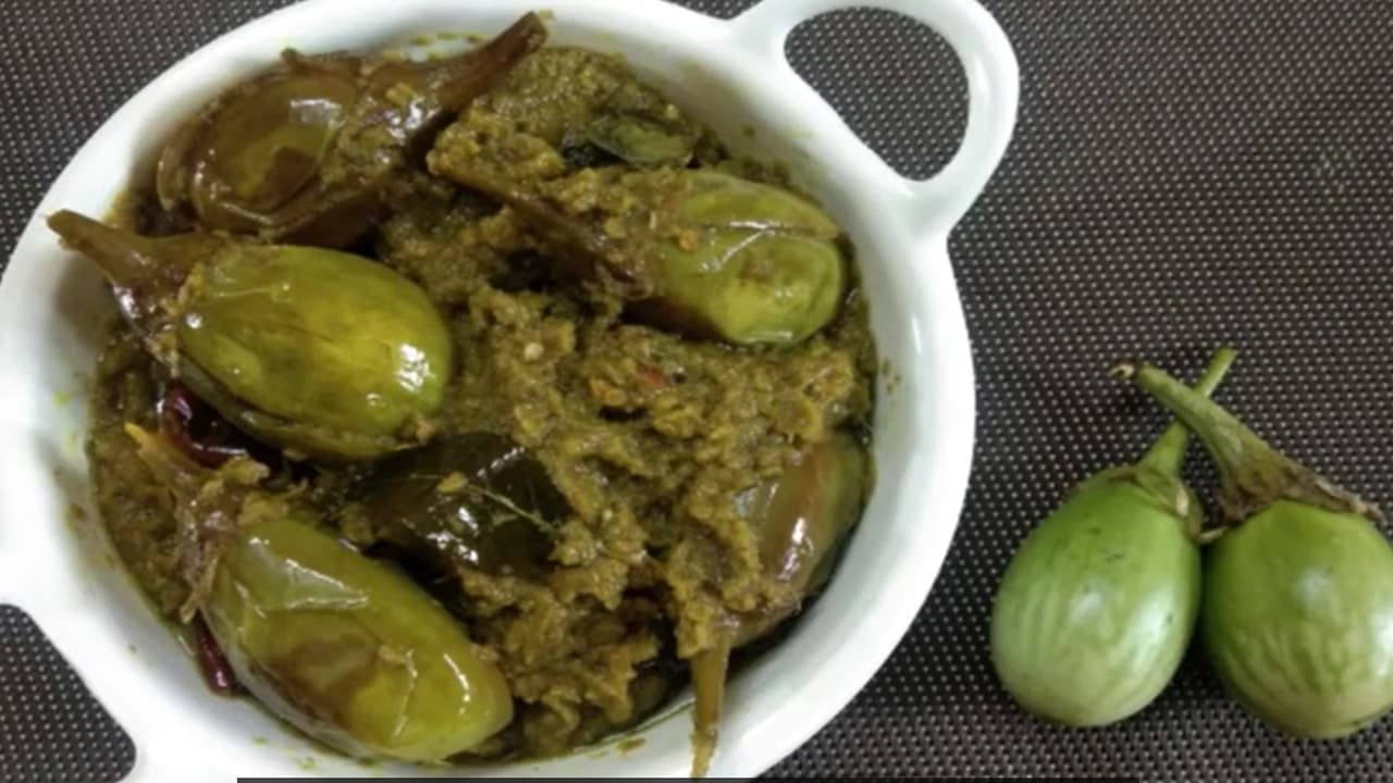 Gutti vankaya kothimeera curry: గుత్తి వంకాయకు కొత్తిమీర టచ్.. రుచి డబుల్
