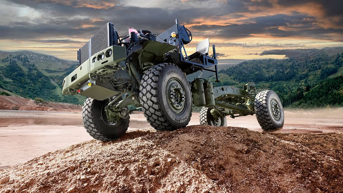 Neue Drohnenjäger & Panzer-Lkw: Daimler zeigt geballte Defence-Power