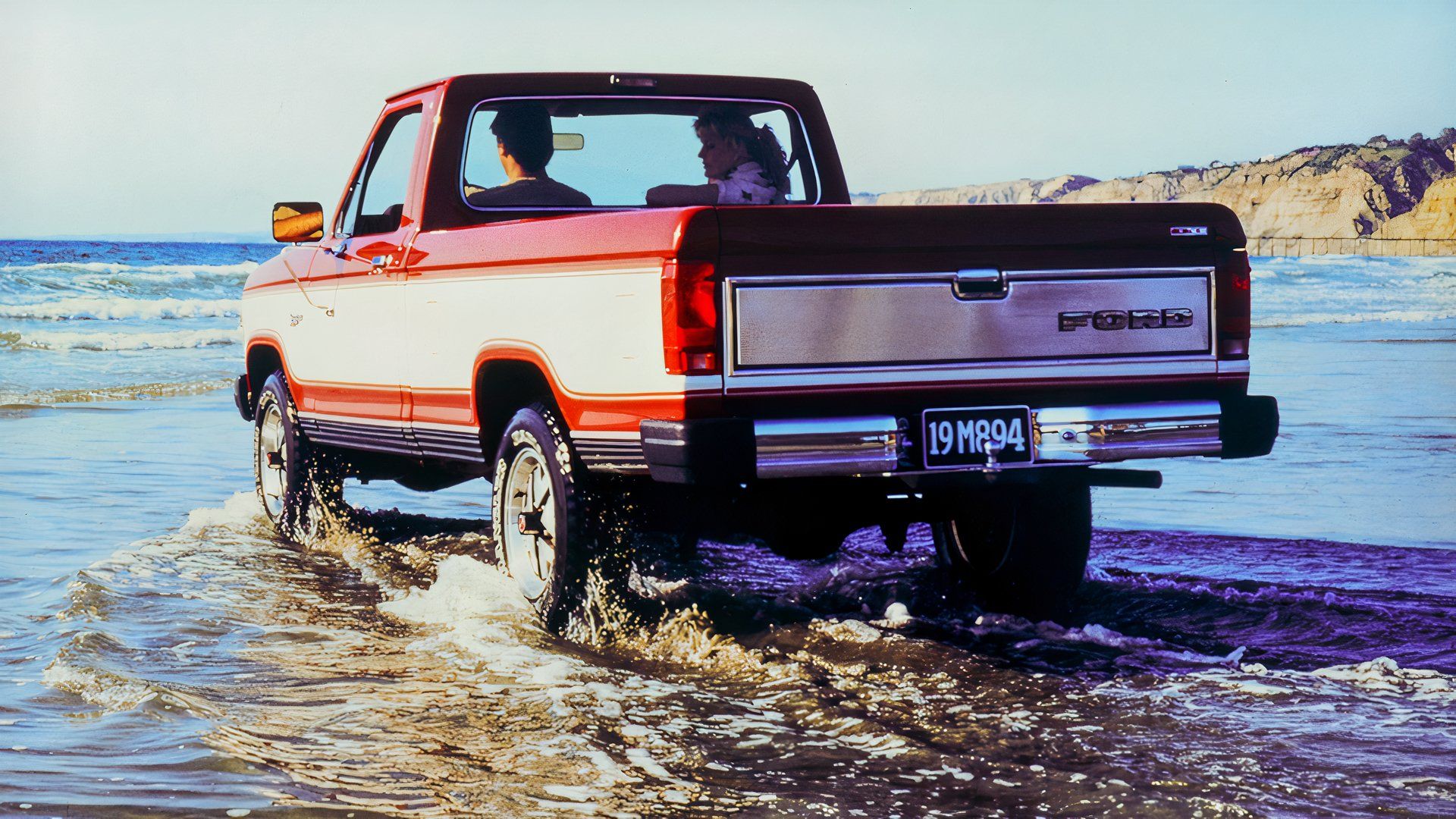 The Ford Ranger powered by a Mitsubishi diesel engine
