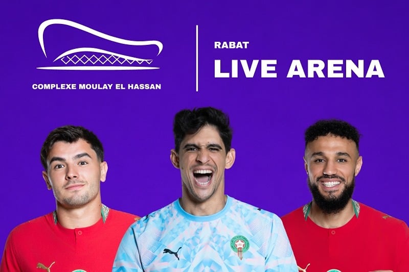 Mondial 2026 : Rabat lance la « Rabat Live Arena », une fan zone géante ...