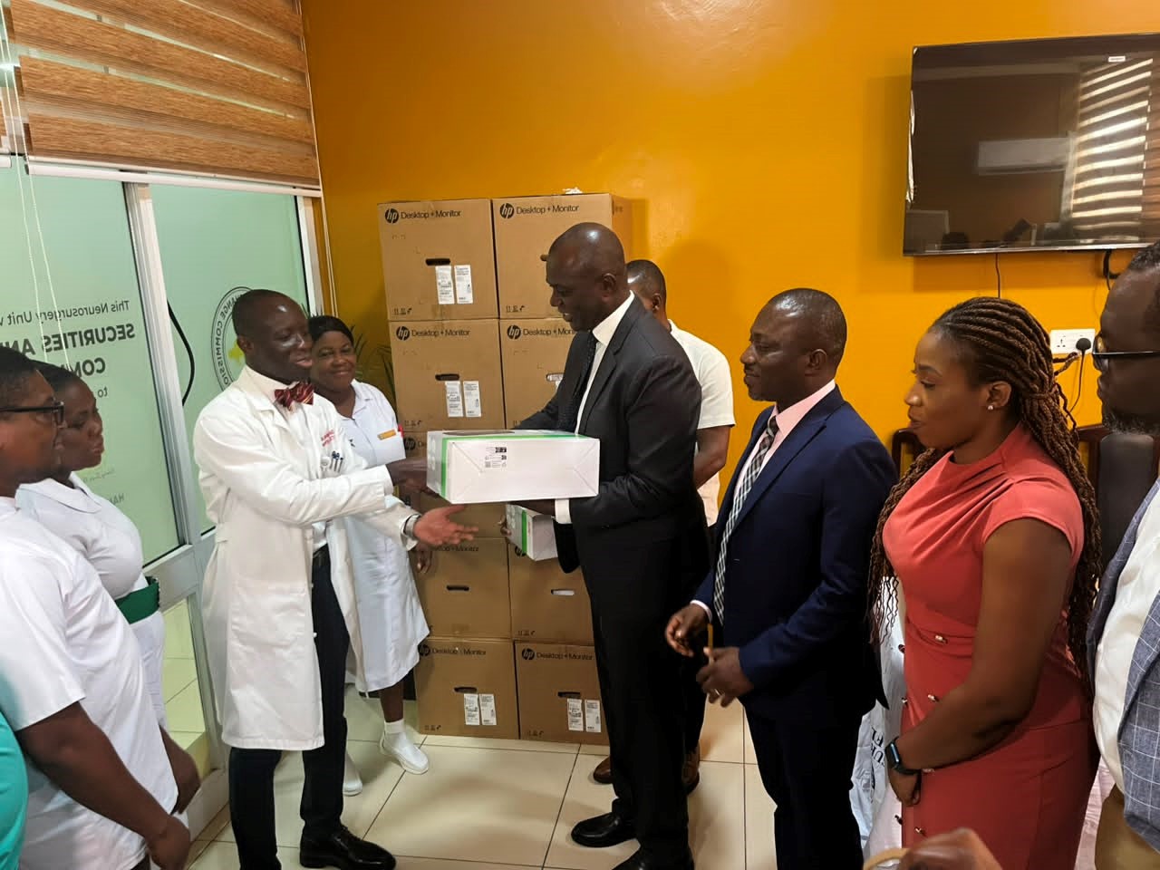 Phoenix Insurance supports KBTH surgical department with ICT equipment