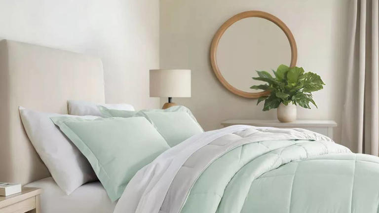 Target’s cozy $30 reversible comforter set is buttery soft, light, and ...