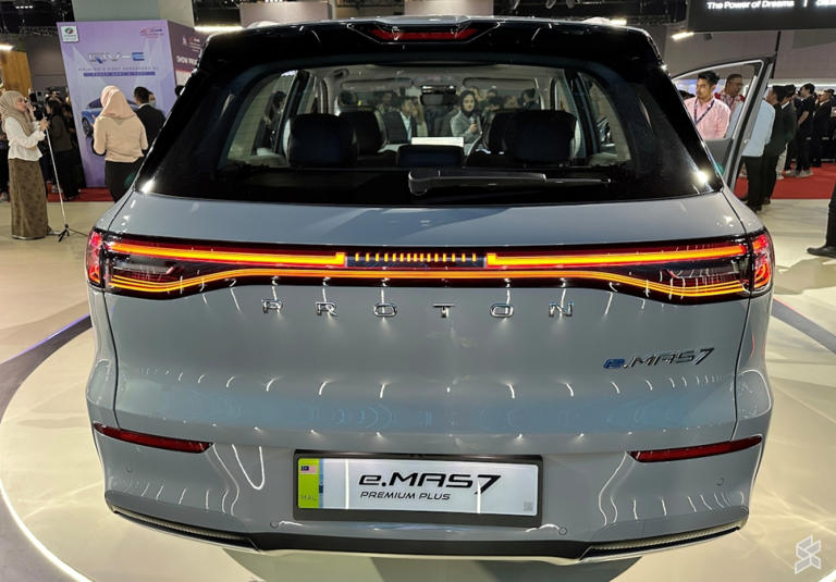 First look: Proton unveils e.MAS 7 Premium Plus with 450km range and ...