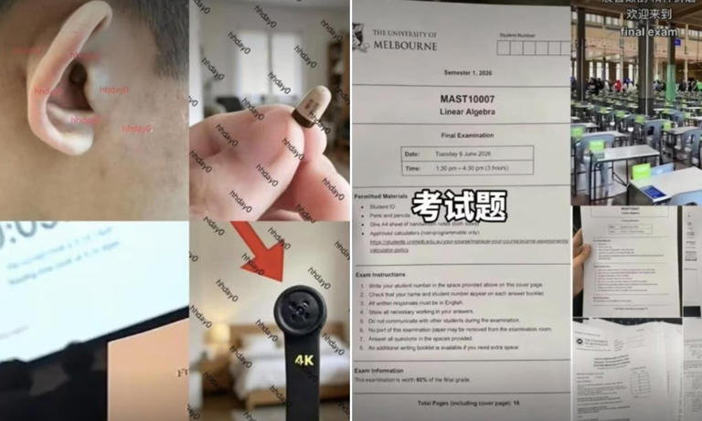 Stunning claims that an exam at the University of Sydney was leaked to