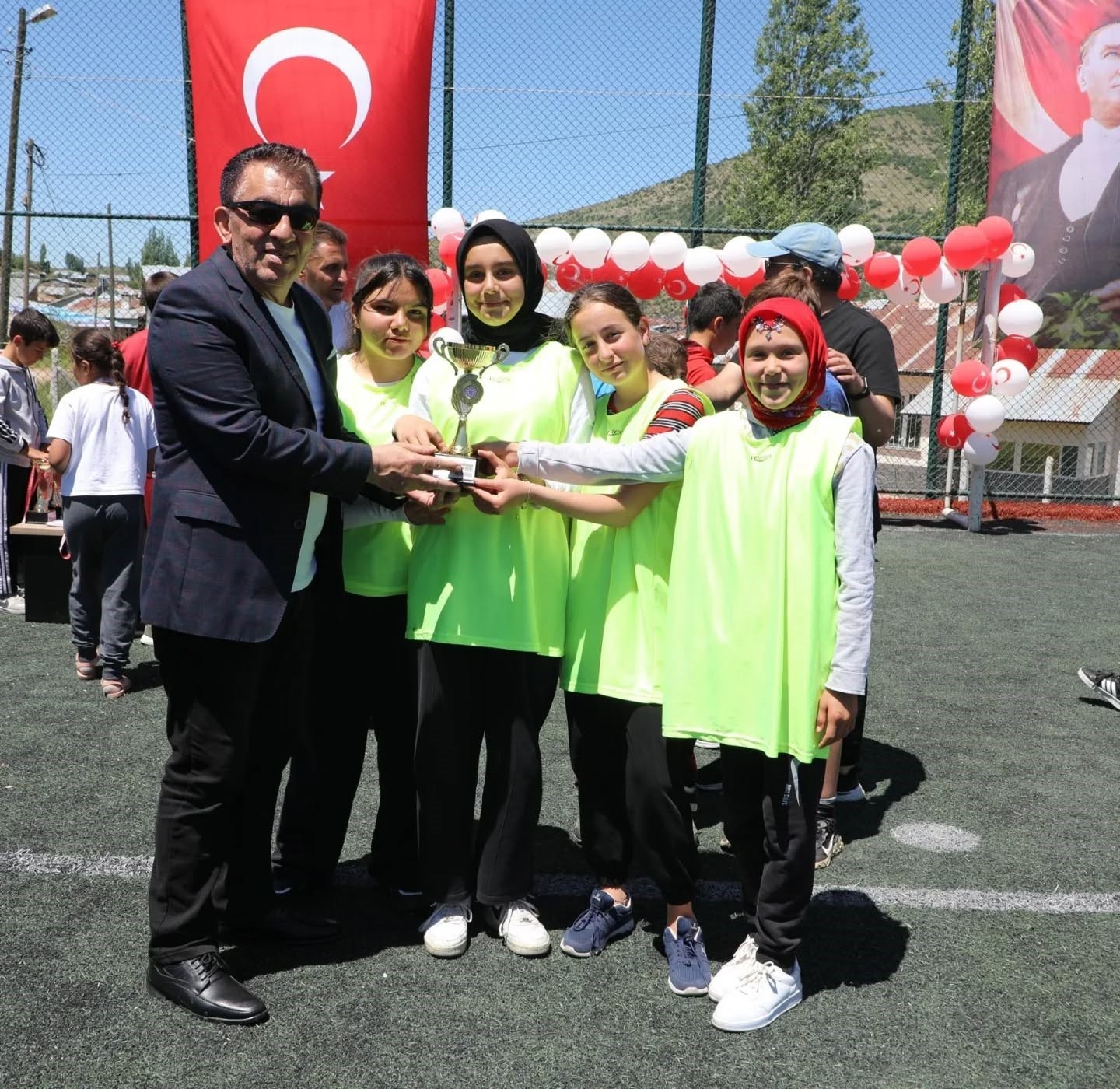 Sivas Gençlik ve Spor İl Müdürlüğü'nden Gaziköy'e spor desteği - spor news from İhlas Haber Ajansı