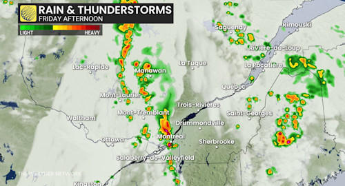 100 km/h winds: Threat for outages with Friday's storms in Ontario, Quebec