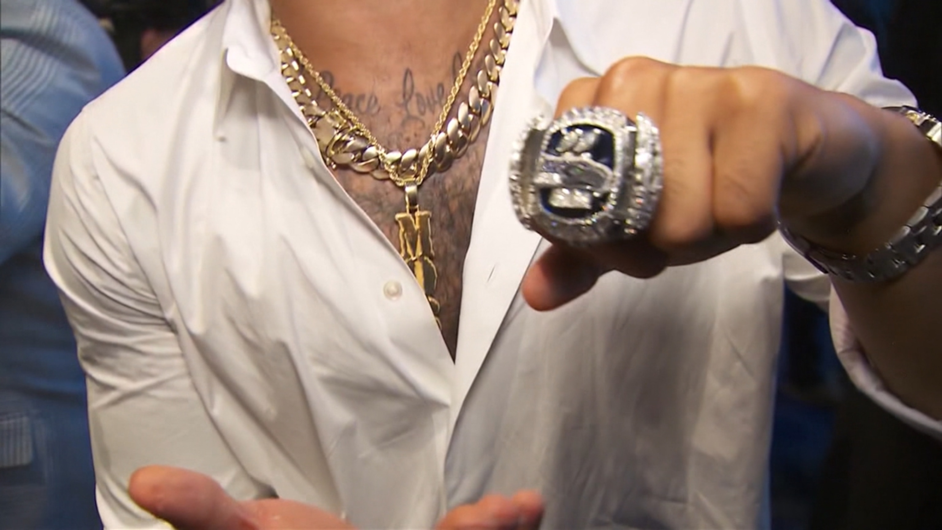 Seattle Seahawks receive Super Bowl rings