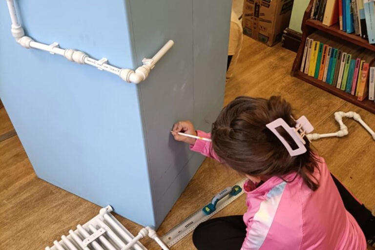 Children as young as six install sinks, taps and radiators thanks to ...