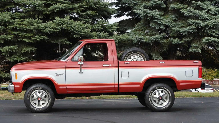 The Ford Ranger powered by a Mitsubishi diesel engine