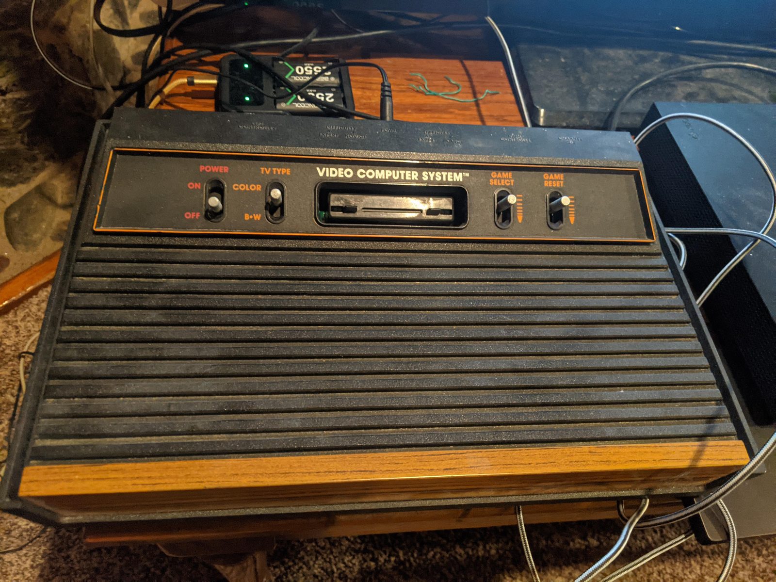 What the living room became the night the Atari came home