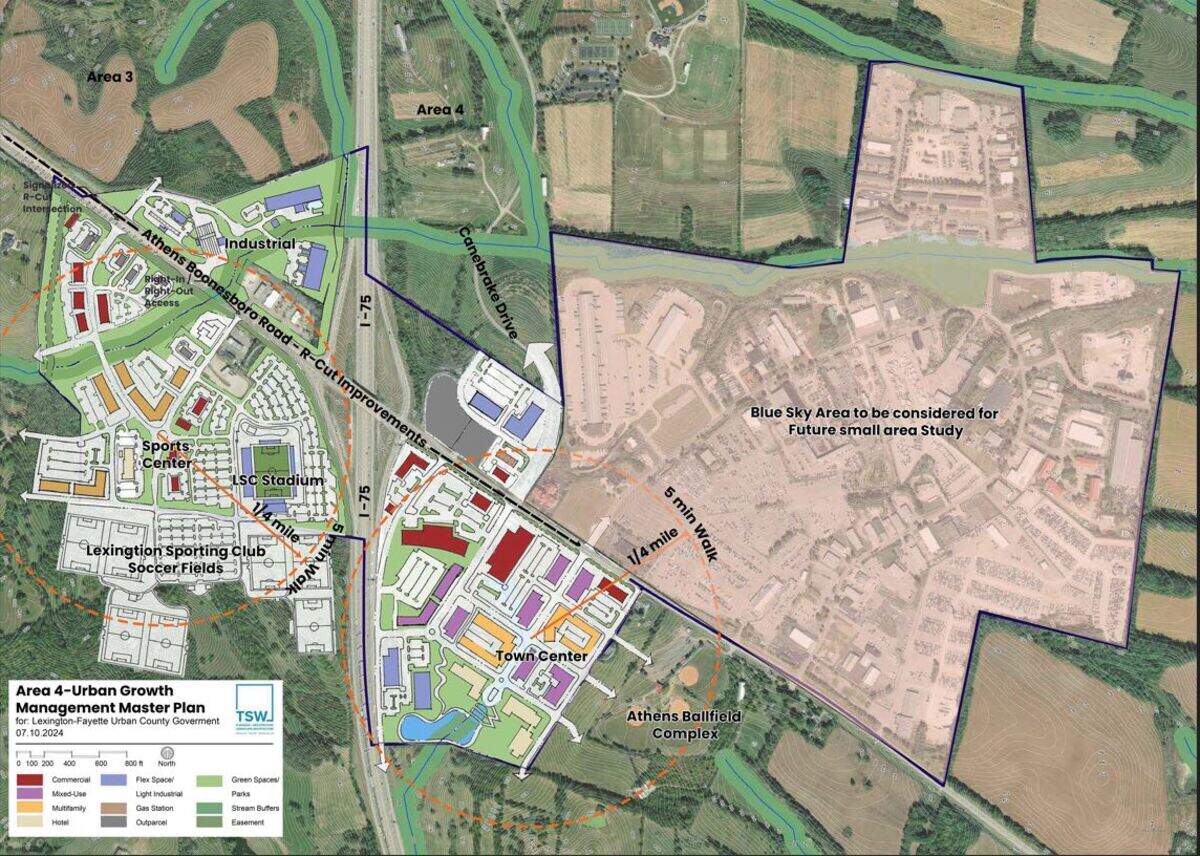 Lexington plan guides new urban service boundary development. Hearing ...
