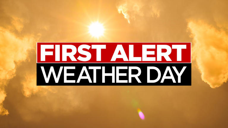 Today is a First Alert Weather Day