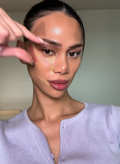 How to place contour with the Milk Makeup contour stick