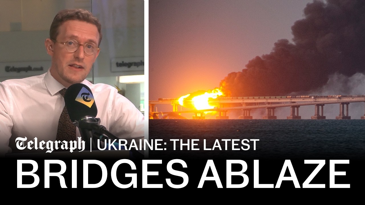 Ukraine destroys key bridges to 'strangle' occupied Crimea | Russia ...