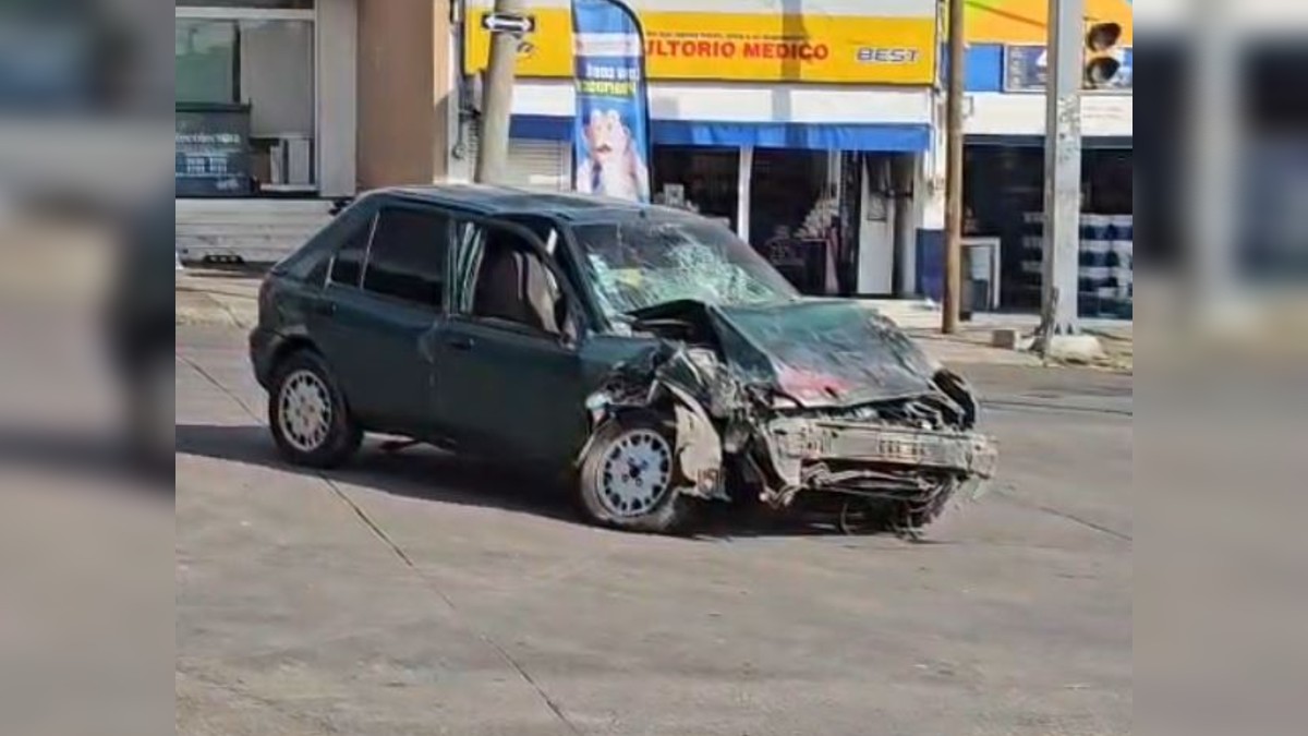 Conductor termina prensado tras chocar contra camión de la ruta 622 ...